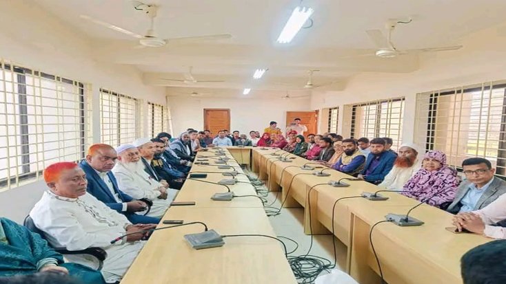 শহীদ দিবস উপলক্ষে ঝিনাইগাতীতে প্রস্তুতি সভা অনুষ্ঠিত