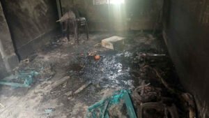 বিএনপির নির্বাচনি কার্যালয়ে অগ্নিসংযোগ