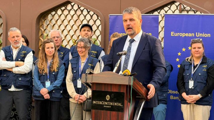 নির্বাচন অংশগ্রহণমূলক হবে প্রত্যাশা ইইউর পর্যবেক্ষক প্রধানের