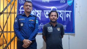 খাগড়াছড়িতে সাজাপ্রাপ্ত পলাতক আসামি আটক