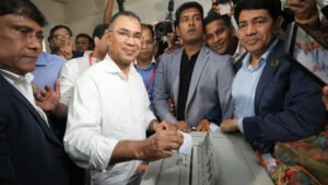 জয়লাভ করলে আইনশৃঙ্খলা উন্নয়নে প্রাধান্য তারেক রহমান