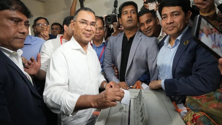 জয়লাভ করলে আইনশৃঙ্খলা উন্নয়নে প্রাধান্য তারেক রহমান