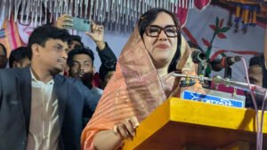 নির্বাচনে ভোটাররা মার্কা দেখে নয়, প্রার্থী দেখে ভোট দেবেন রুমিন ফারহানা