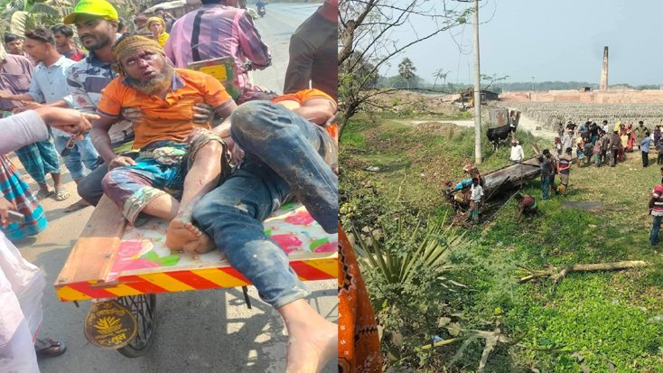 পাটকেলঘাটায় সড়ক দূর্ঘটনায় নিহত-১