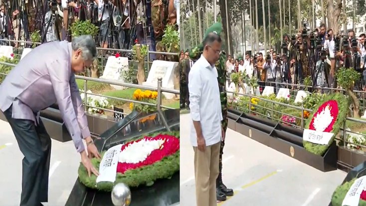 পিলখানা হত্যাকাণ্ডে শহীদদের প্রতি রাষ্ট্রপতি ও প্রধানমন্ত্রীর শ্রদ্ধা