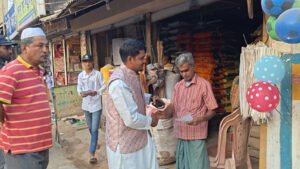 রামগড়ে নুর ইসলাম শামীমের গণসংযোগ