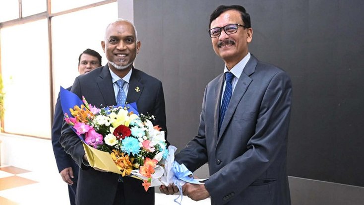 শপথগ্রহণ অনুষ্ঠানে যোগ দিতে ঢাকায় মালদ্বীপের প্রেসিডেন্ট