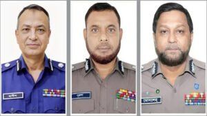 র‍্যাবের ডিজি হলেন হাবীব, এসবিপ্রধান নুরুল আমিন, সিআইডিপ্রধান মোসলেহ