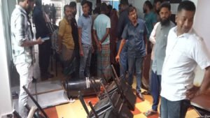 কেশবপুর শিশু ও জেনারেল হাসপাতালে শিশুর মৃত্যুতে ভাঙচুর