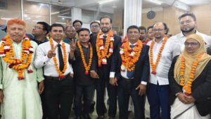 খুলনা জেলা আইনজীবী সমিতির নির্বাচনে মাসুম-নান্নু পরিষদের পূর্ণ প্যানেল বিজয়