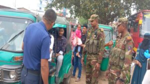 জ্বালানি তেল সংকটে অতিরিক্ত ভাড়া আদায়ের বিরুদ্ধে অভিযান