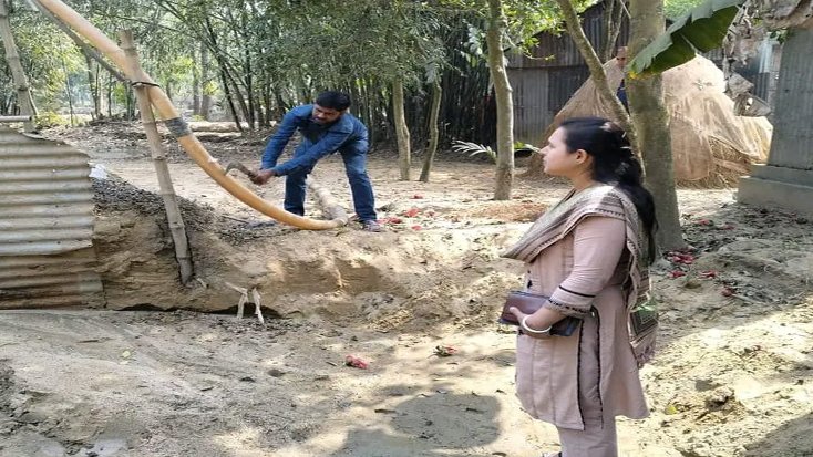 ঝিনাইগাতীতে অবৈধ বালু উত্তোলনের বিরুদ্ধে মোবাইল কোর্ট