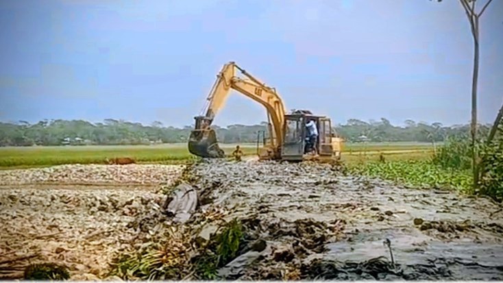 তালতলীতে কাবিখা প্রকল্পে অনিয়ম