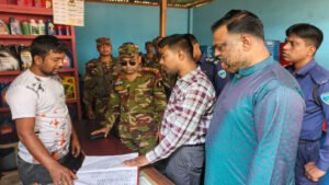 দীঘিনালায় জ্বালানি তেলের কৃত্রিম সংকট ঠেকাতে যৌথ অভিযান