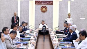 মন্ত্রিপরিষদে সভা অনুষ্ঠিত