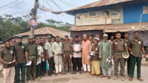 সুন্দরবন অগ্নিনির্বাপণ রোধে সচেতনতামূলক প্রচারণা