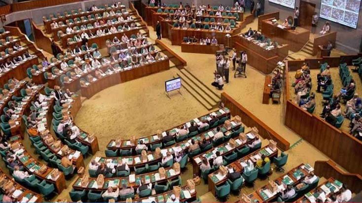 স্পিকারের চেয়ার শূন্য রেখেই বসলো সংসদের প্রথম অধিবেশন