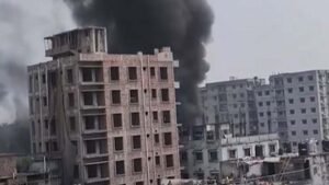 রাজধানীতে ভয়াবহ আগুন, নিয়ন্ত্রণে ৭ ইউনিট