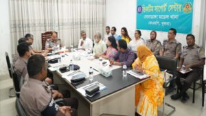 খুলনায় কেএমপি ভিকটিম সাপোর্ট সেন্টারের ত্রৈমাসিক সভা অনুষ্ঠিত