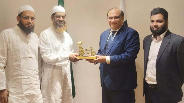 খেলাফত মজলিসের আমিরের সঙ্গে ইরানের হাইকমিশনারের সাক্ষাৎ