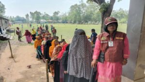 ঝিনাইগাতীতে শুরু হয়েছে ভোটগ্রহণ