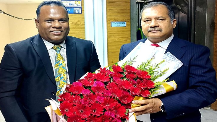 তথ্যমন্ত্রীর সাথে সোমালিয়ার দারু সালাম বিশ্ববিদ্যালয়ের ভিসি ড. মিজানের সৌজন্য সাক্ষাৎ