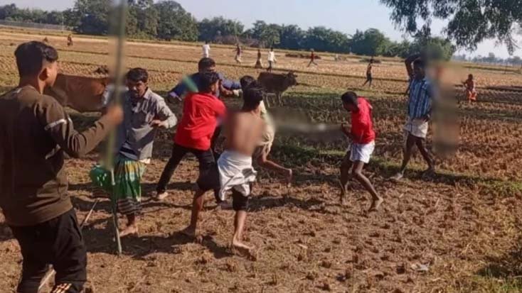 ধান কাটা নিয়ে দুই পক্ষের সংঘর্ষ, নিহত ১