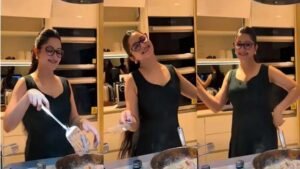 নাচতে নাচতে চিংড়ি রান্না পরীমণির ভিডিও ভাইরাল