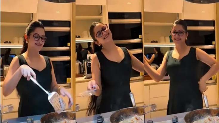 নাচতে নাচতে চিংড়ি রান্না পরীমণির ভিডিও ভাইরাল