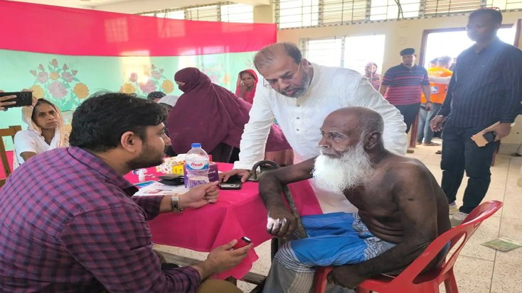প্রতিমন্ত্রীর উদ্যোগে বিনামূল্যে চিকিৎসা পেলেন ৫ হাজার রোগী