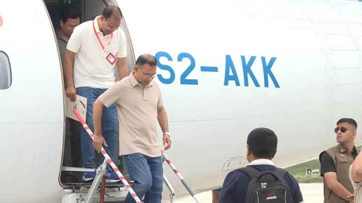 যশোরে পৌঁছালেন তারেক রহমান