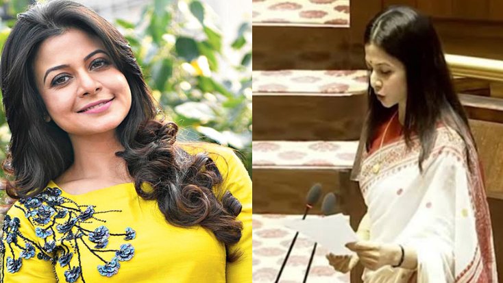 রাজ্যসভার সদস্য হিসেবে শপথ নিলেন কোয়েল মল্লিক