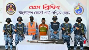 সুন্দরবনে কোস্ট গার্ডের অভিযানে, ছোট সুমন বাহিনীর সেকেন্ড ইন কমান্ড আটক