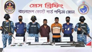 সুন্দরবনে আত্মসমর্পণ করা সুমন বাহিনীর সদস্য অস্ত্রসহ গ্রেফতার