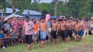 খাগড়াছড়ি প্রথমবারের মতো গ্রাম বাংলার ঐতিহ্যবাহী বলী খেলা