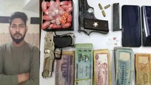 বনানীতে দুটি বিদেশি পিস্তল-ইয়াবাসহ চিহ্নিত মাদক কারবারি গ্রেফতার