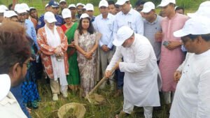 শেরপুরের নকলায় খাল পুনঃখনন কার্যক্রমের উদ্বোধন