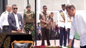 সাবেক প্রতিমন্ত্রী মিজানুর রহমান সিনহার জানাজা সম্পন্ন, প্রধানমন্ত্রীর শ্রদ্ধা
