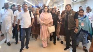 সিলেট পৌঁছালেন প্রধানমন্ত্রী তারেক রহমান