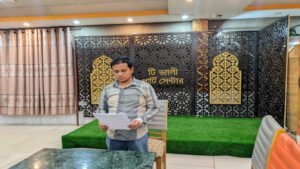 সুষ্ঠু তদন্ত ও ন্যায়বিচারের দাবিতে শ্রীমঙ্গলে সংবাদ সম্মেলন
