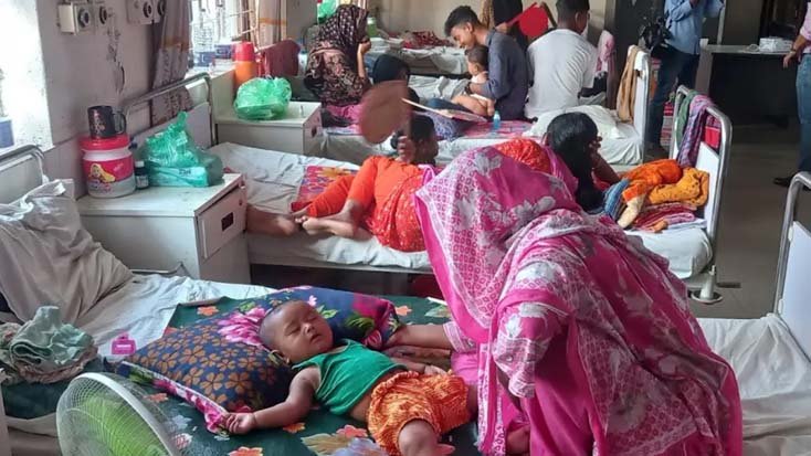 হাম ও উপসর্গে আরো ১০ শিশুর মৃত্যু