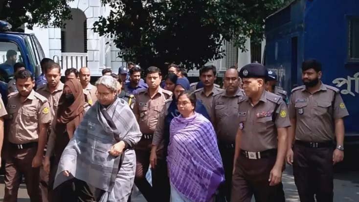 দীপু মনি-ফারজানা রূপাসহ ৯ আসামিকে ট্রাইব্যুনালে হাজির