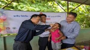 রাঙামাটিতে জাতীয় ভিটামিন এ প্লাস ক্যাম্পেইনের প্রথম রাউন্ডের উদ্বোধন