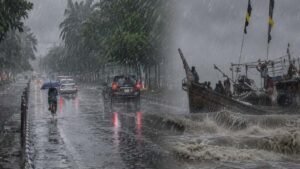 সন্ধ্যার মধ্যে দেশের ঝড়ের আশঙ্কা