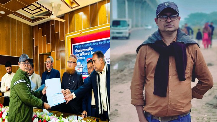 চাটখিলে সাংবাদিককে হুমকি, নাম-ছবি বিকৃত করে অপপ্রচার; থানায় অভিযোগ