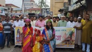 গলাচিপায় উৎসবমুখর পরিবেশে শ্রীশ্রী জগন্নাথদেবের রথযাত্রা অনুষ্ঠিত