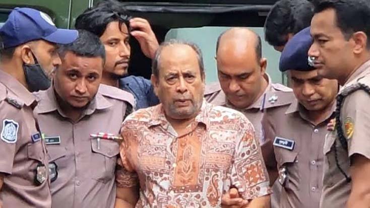 ট্রাইব্যুনালে হাজির করা হয়েছে জিয়া হত্যার আসামি মোজাফফরকে