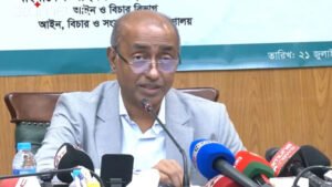 দেশে ৪৫ লাখ মামলা বিচারাধীন, বিচার ব্যবস্থার ওপর বড় চাপ আইনমন্ত্রী মো. আসাদুজ্জামান