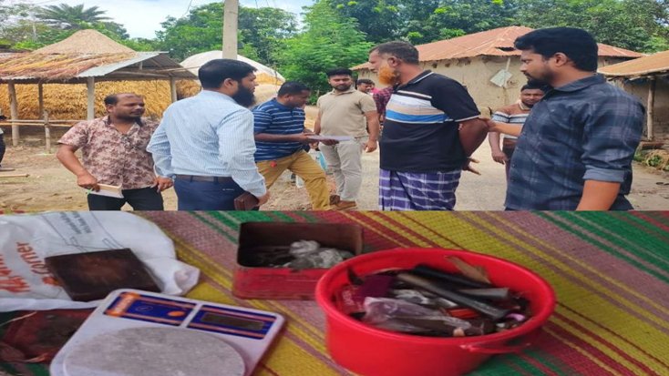নলডাঙ্গায় মাদক মামলায় ভ্রাম্যমাণ আদালাতের অভিযান