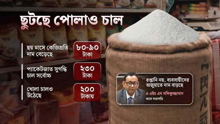 পোলাও চালের বাজারে অস্থিরতা, নেপথ্যে কী